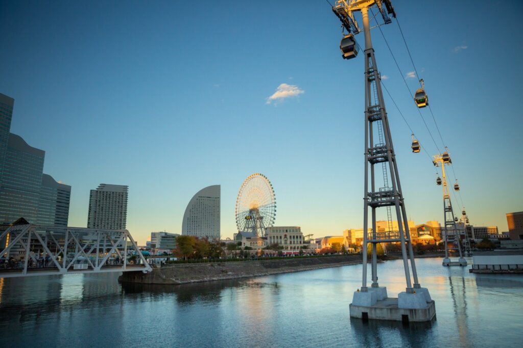 Yokohama Minatomirai and aircabin - 株式会社ブリッジメイト(BridgeMAIT) Accessible wheelchair taxi service near Yokohama Minatomirai